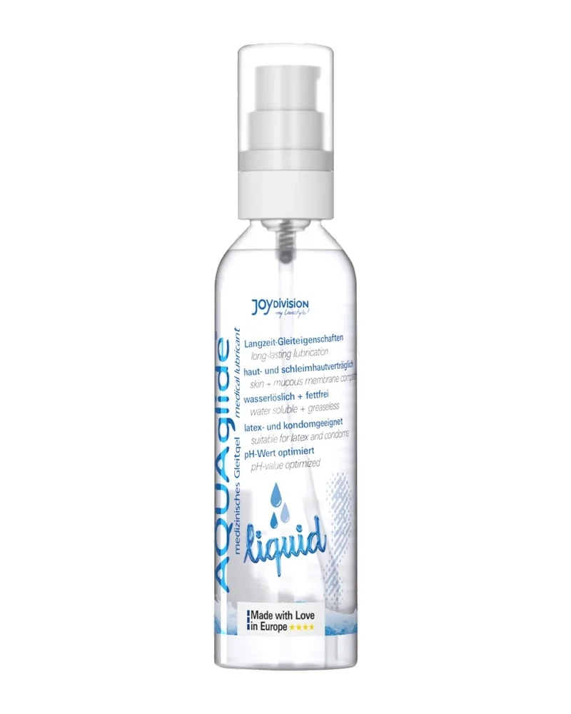 Gleitgel „AQUAglide liquid“ mit fließender Konsistenz