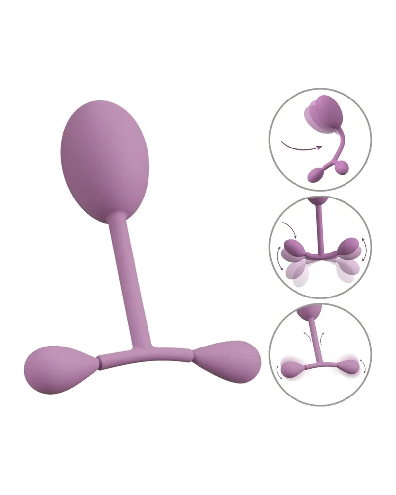 Vaginaltrainer mit schwingenden Gewichten