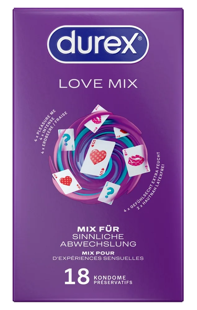 Durex Kondom-Set „Love Mix“ mit 5 spannenden Sorten