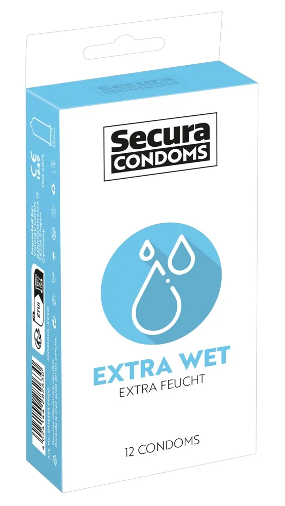 Secura Kondome „Extra Wet“