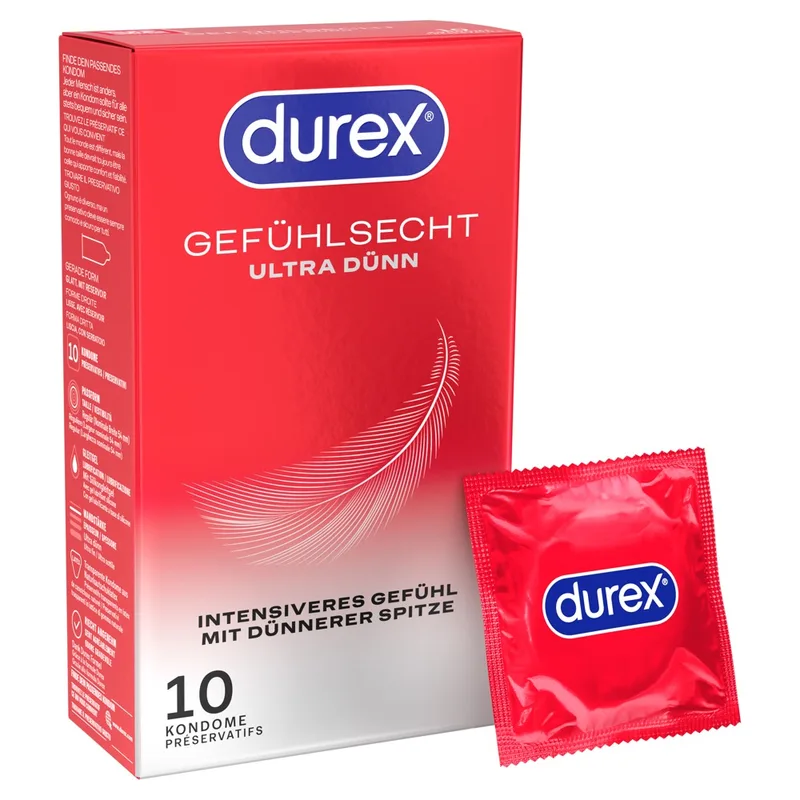 Durex Kondome „Gefühlsecht Ultra dünn“