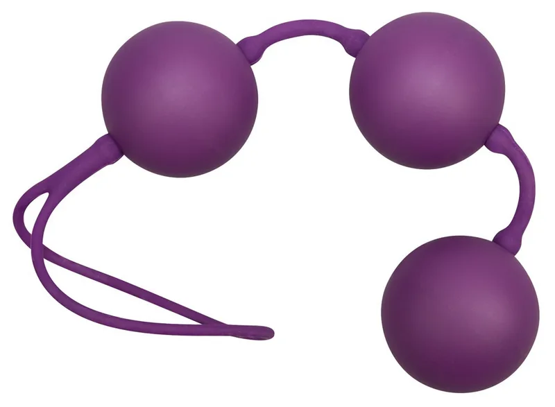 You2Toys Liebeskugeln „Velvet Purple“, 3 Kugeln, 80 g, Ø 3,5 cm