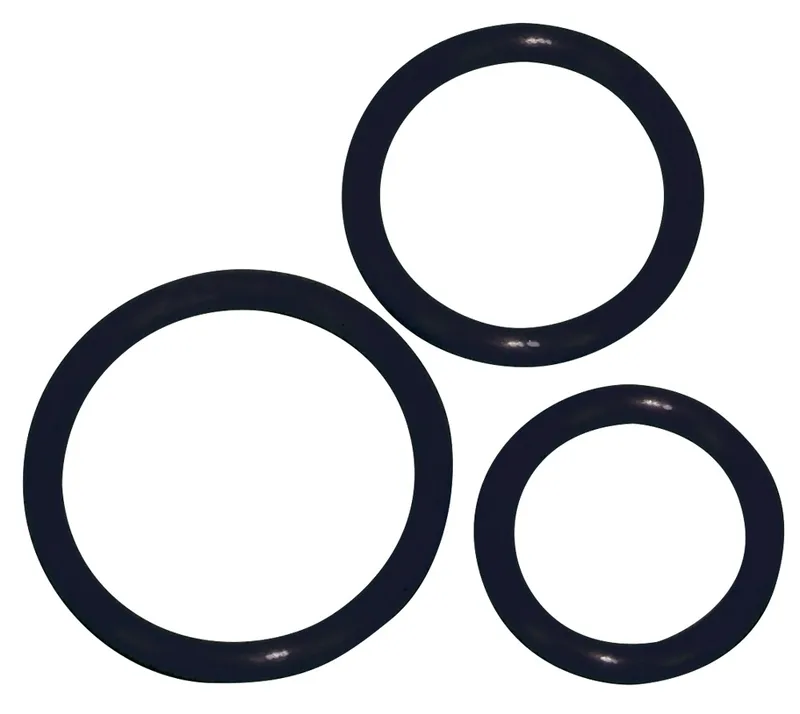 You2Toys 3-teiliges Penisringset „Silicone cock ring set“