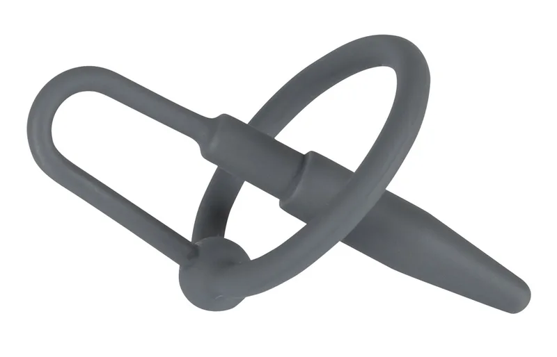 Penisplug „Penisplug With Glans Ring“ mit Eichelring, komplett aus Silikon