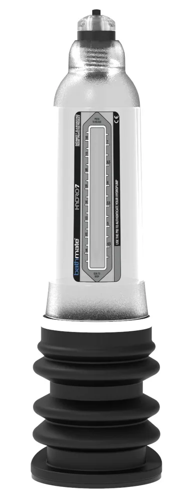 Bathmate Penispumpe „HYDRO 7“, Unterdruck auf Wasserbasis