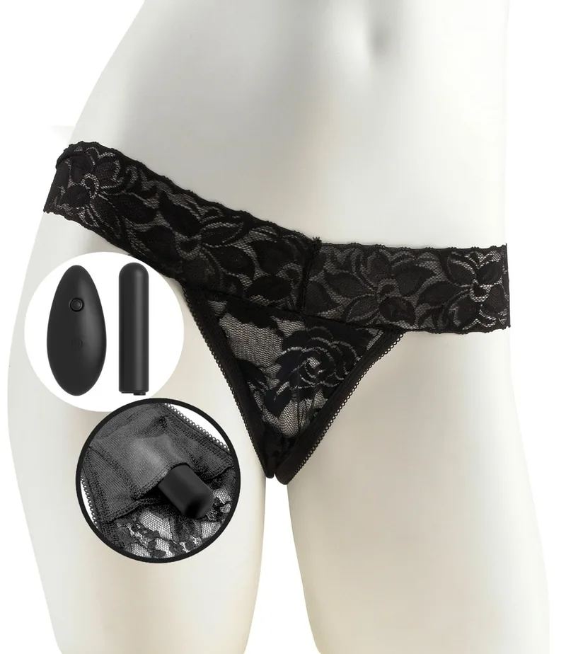 Fetish Fantasy Series Limited Edition Vibro-String „Remote Control Vibrating Panties“, mit Fernbedienung