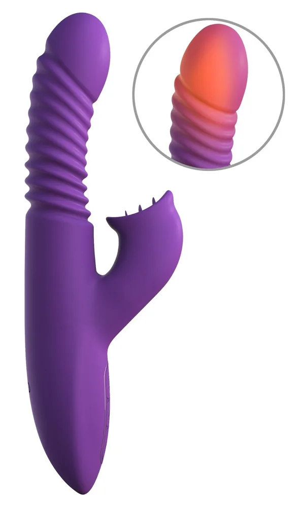 Fantasy For Her Rabbitvibrator „Ultimate Thrusting Clit Stimulate-Her“, 24 cm