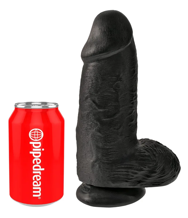 King Cock Naturdildo „Chubby“, 22,9 cm