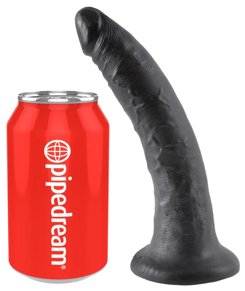 King Cock Naturdildo 7″ Cock mit Saugfuß