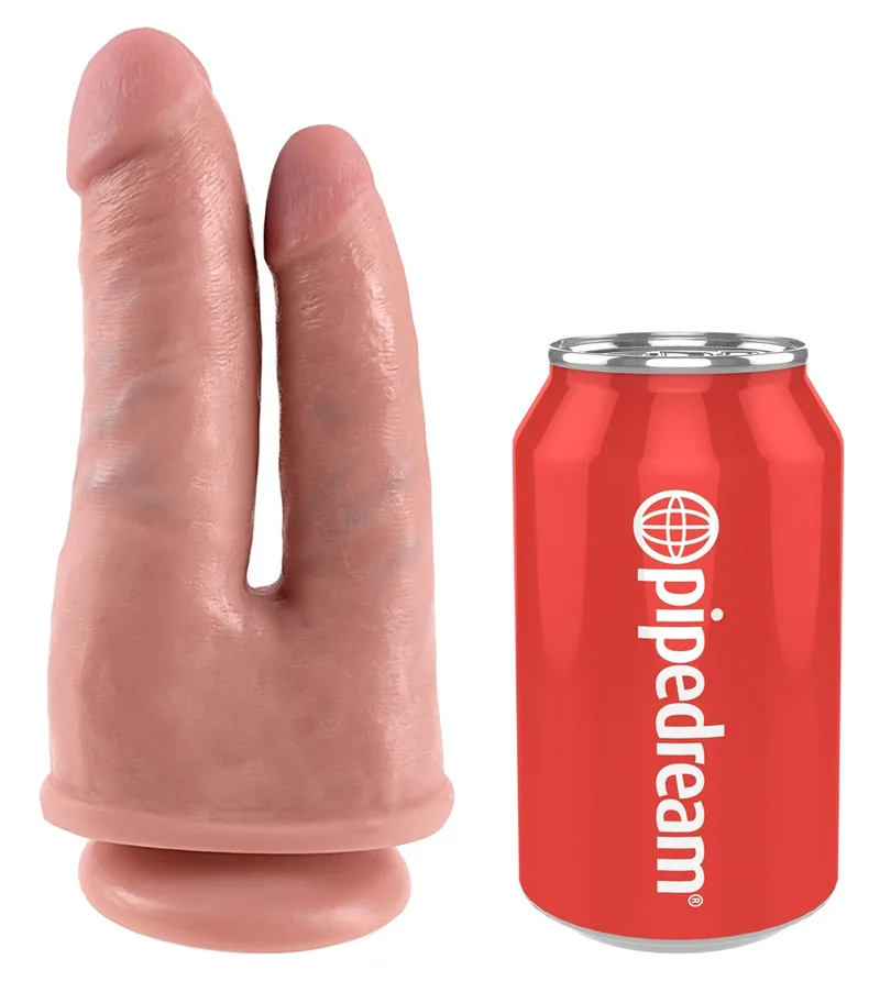 King Cock Doppeldildo „Double Penetrator“, 21 cm