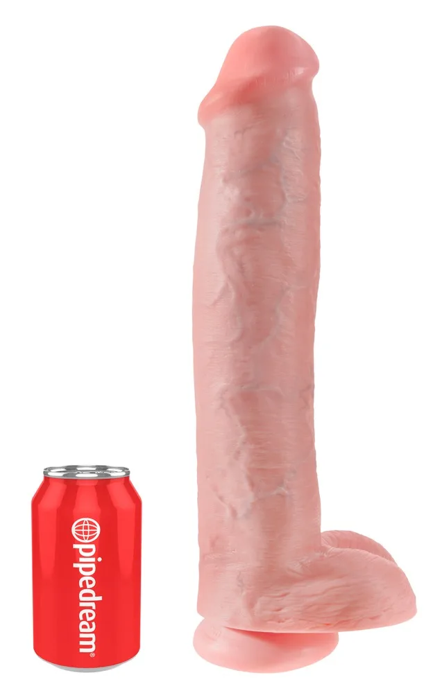 King Cock Dildo „Cock with Balls 15““, 38,1 cm