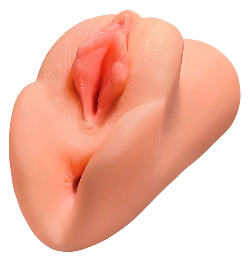 PDX Plus Masturbator „Perfect Pussy: Double Stroker“, innen mit Massagerillen