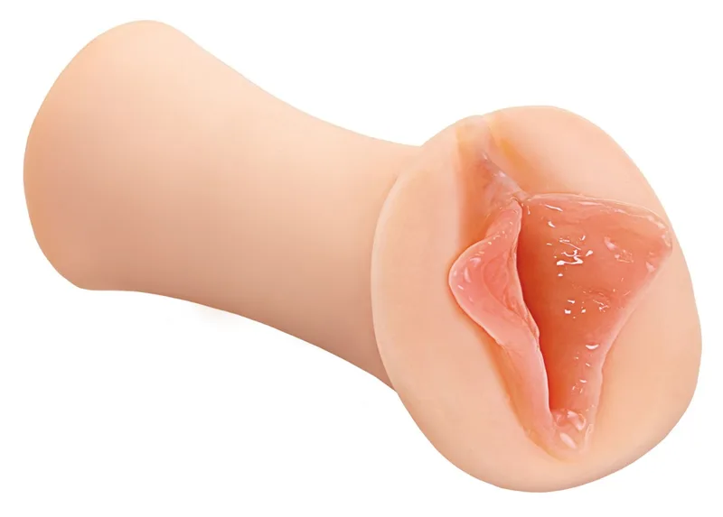 PDX Extreme Masturbator „Wet Pussies Luscious Lips“ innen mit Stimulationsrillen und -noppen