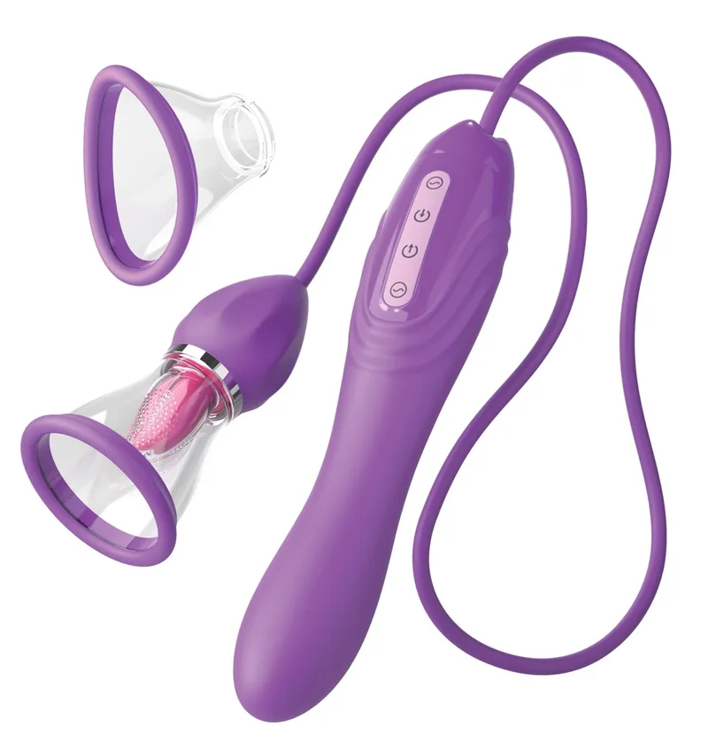 Fantasy For Her Zungenvibrator „Her Ultimate Pleasure Max“ mit Saugschale