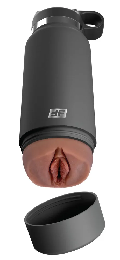 PDX Plus Masturbator „Fuck Flask Secret Delight“ in neutraler Trinkflaschen-Optik