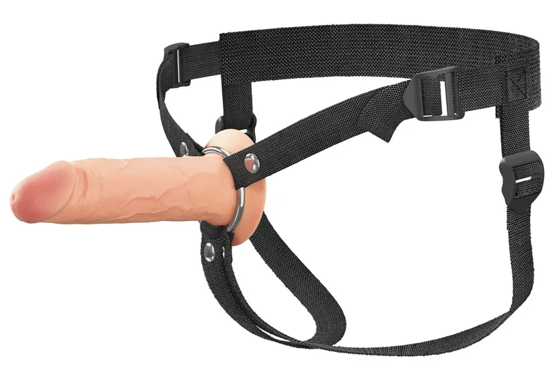 Fantasy X-Tensions Elite Penishülle „Hollow Silicone Strap-on“ mit Umschnallgurt