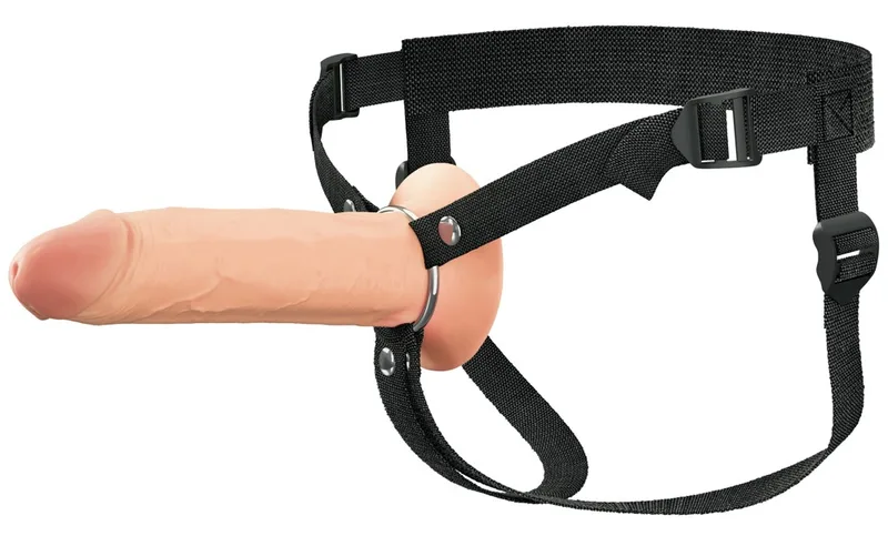 Fantasy X-Tensions Elite Penishülle „Hollow Silicone Strap-on“ mit Umschnallgurt
