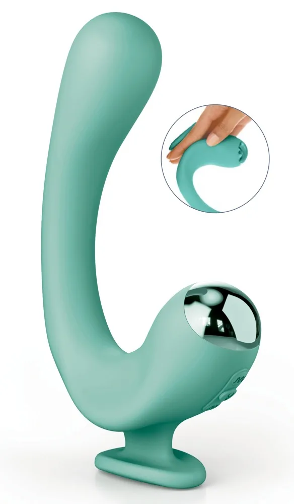 JimmyJane Doppelvibrator „Reflexx Rabbit 2“ mit Wärmefunktion
