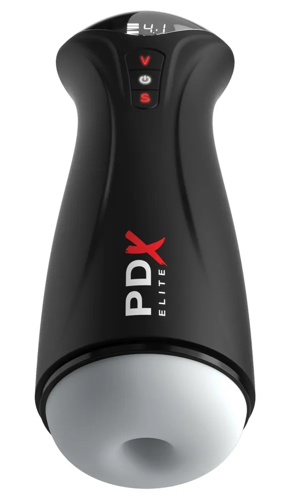 PDX Elite Masturbator „Fap-Gasm“ mit Saugfunktion & Vibration