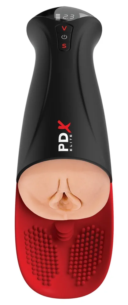 PDX Elite Masturbator „Fuck-O-Matic Pro XL“ mit Hyper Pulse Hodenmassage