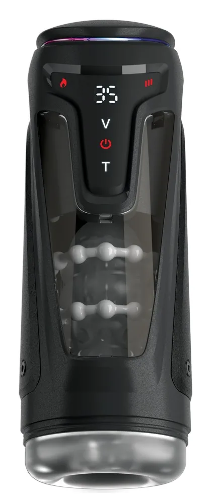 PDX Elite Masturbator „Moto-Bator Pro“ mit Vibration und Stoßmassage