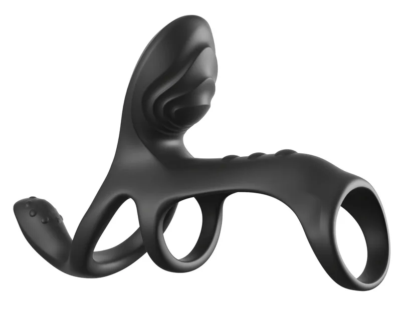 Fantasy C-Ringz Penismanschette „Ultimate Couples Cage Max“ mit 3-fach-Vibration