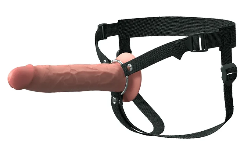 Fantasy X-Tensions Elite Penishülle „Hollow Silicone Strap-on“ mit Umschnallgurt