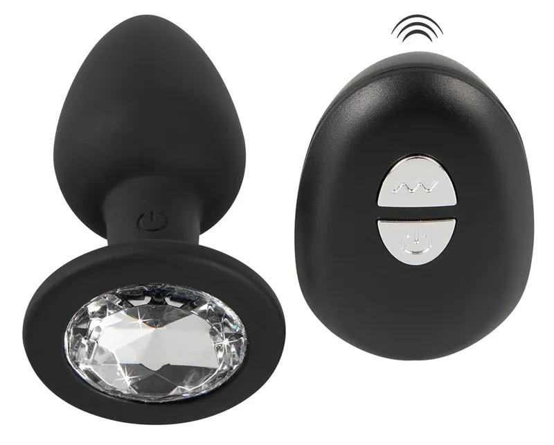Accessoire Bizarre Vibro-Analplug „RC Diamond Plug“, 10 Vibrationsmodi per Fernbedienung