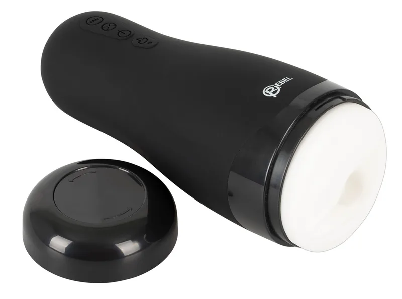 Rebel „Masturbator with 3 Functions“ mit Vibration, Saug- und Wärmefunktion