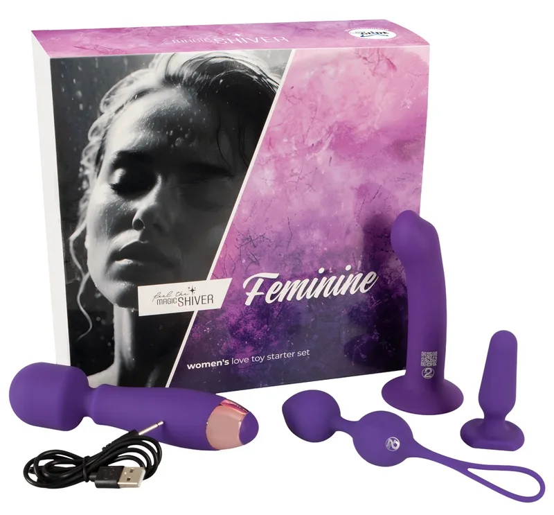 4-teiliges Paket „Women Love Toy Starter Set Feminine“