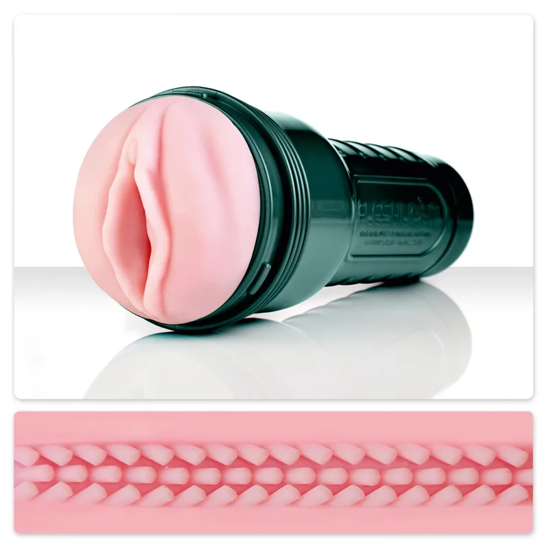 Fleshlight Masturbator mit nachgebildeter Vagina, 25 cm, mit Noppen