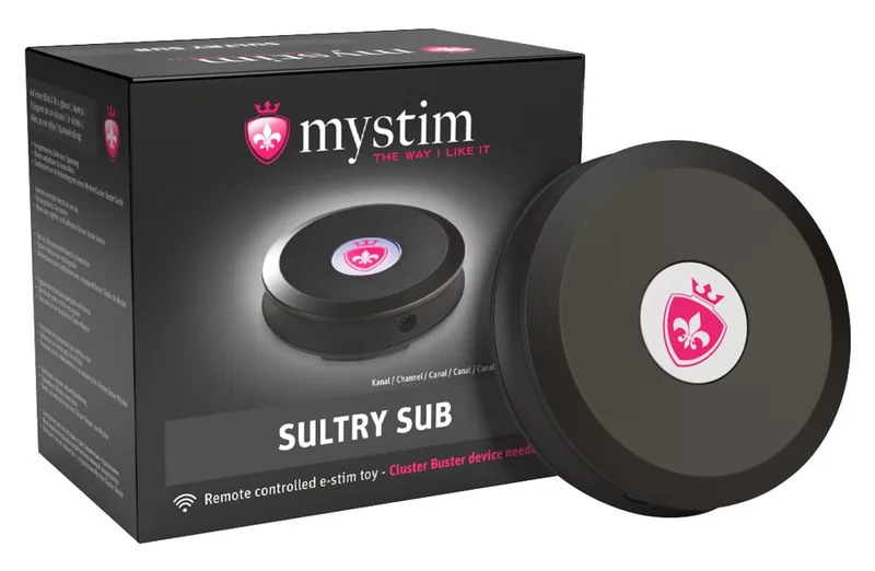 Mystim Empfänger „Sultry Sub“, Kanal 2, kompatibel mit Mystim E-stim-Toys
