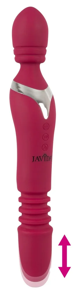 JAVIDA Massagestab „Warming & Thrusting Vibe“, mit Stoß- und Wärmefunktion