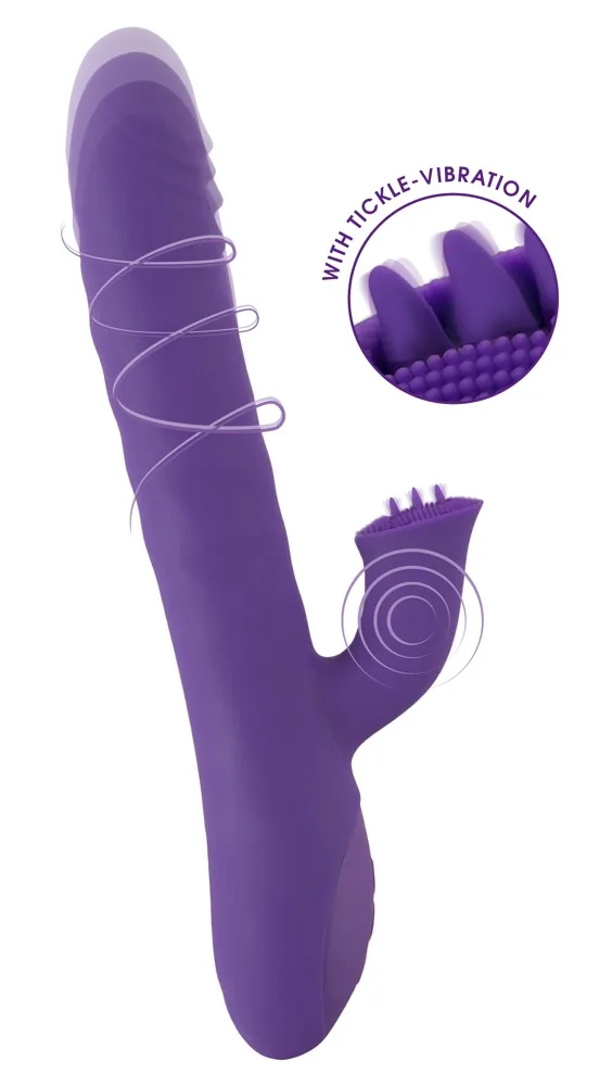 Sweet Smile Rabbitvibrator „Thrusting & Rotating“