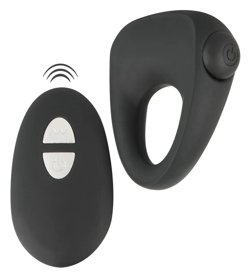 Go Soft Vibro-Penisring „RC Vibro-Ring“, mit kabelloser Fernbedienung, 10 Vibrationsmodi