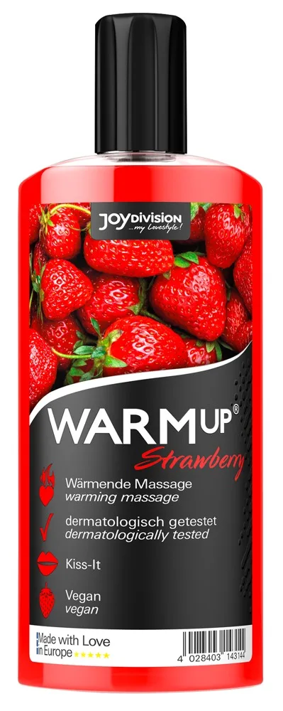 Joydivision Präparate Massageliquid „WARMup“ mit Wärme-Effekt