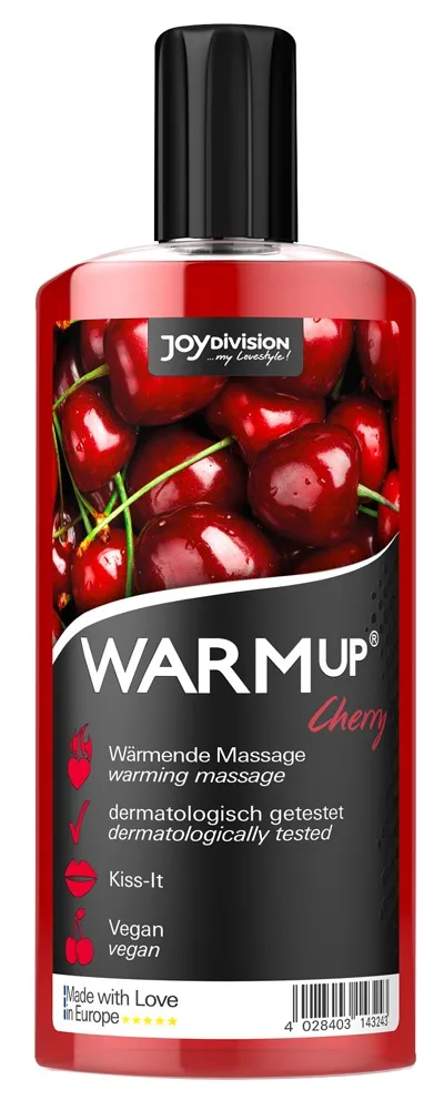 Joydivision Präparate Massageliquid „WARMup“ mit Wärme-Effekt