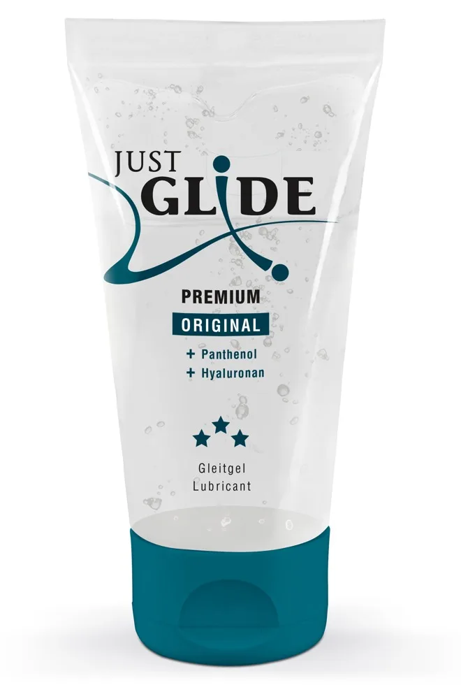 Just Glide Gleitgel „Premium“ mit Hyaluron und Panthenol