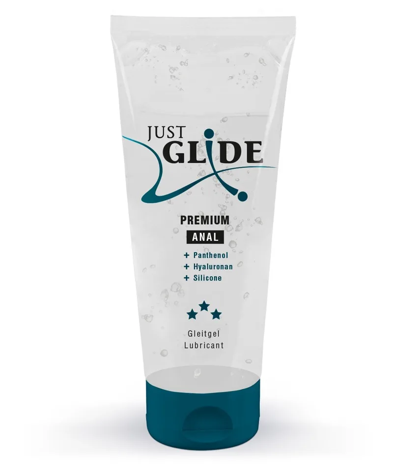 Just Glide Gleitgel „Premium Anal“ mit Silikon-Öl