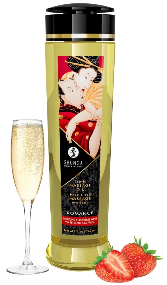 Shunga Massage-Öl aus 100% natürlichen Ölen