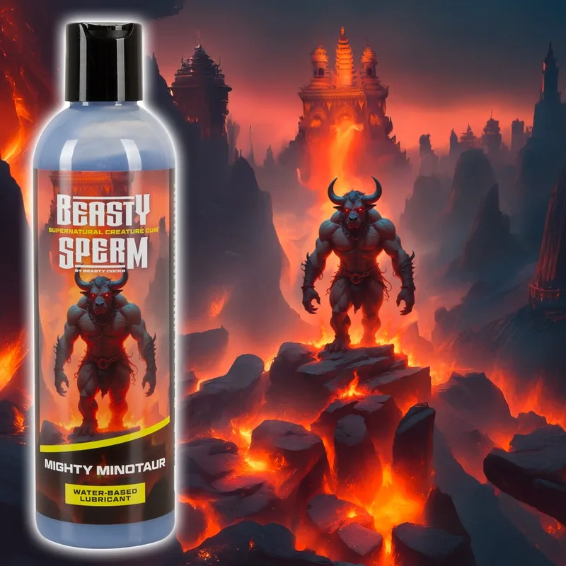 Beasty Cocks Gleitgel „Beasty Sperm Mighty Minotaur“ auf Wasserbasis