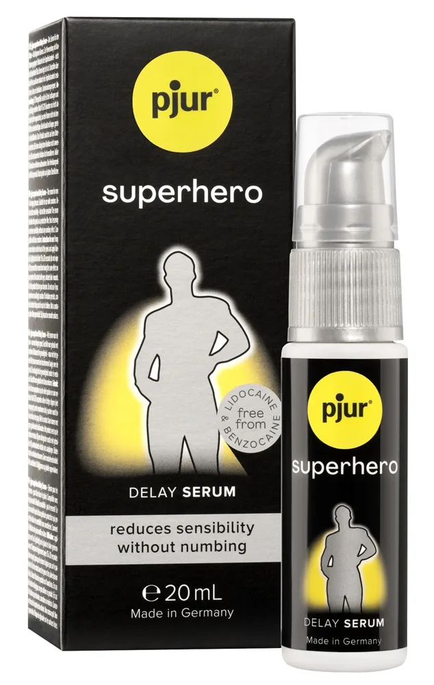 Pjur Verzögerungsserum „Superhero Delay“, konzentriert