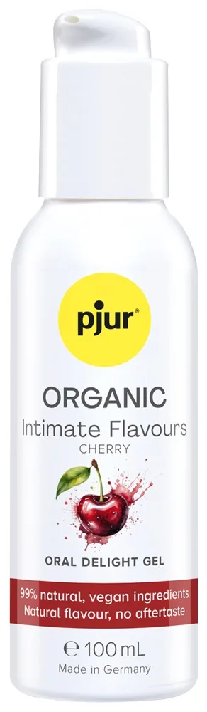 Pjur Intimgel „ORGANIC Intimate Flavours Oral Delight Gel“ auf Wasserbasis