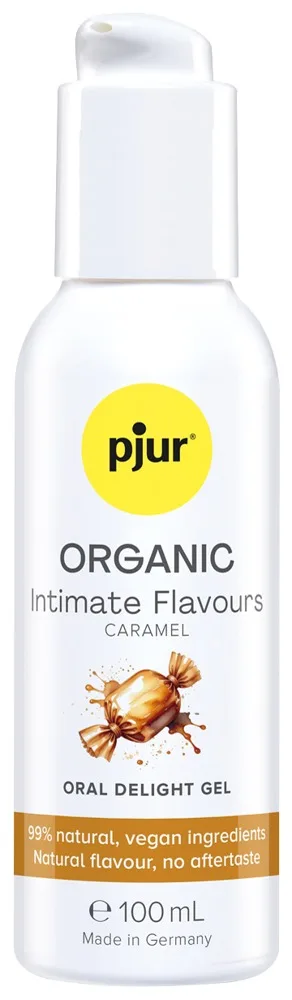 Pjur Intimgel „ORGANIC Intimate Flavours Oral Delight Gel“ auf Wasserbasis
