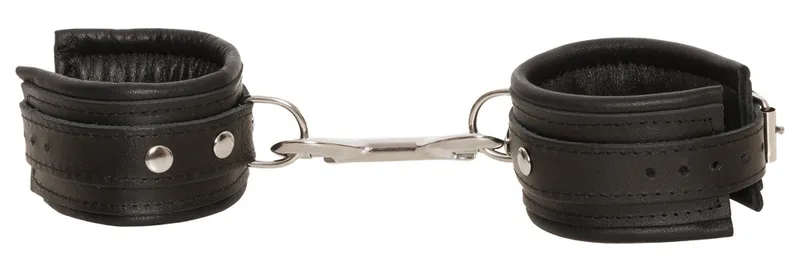 Zado Handfessel aus Leder, weich gepolstert, für schmale Handgelenke