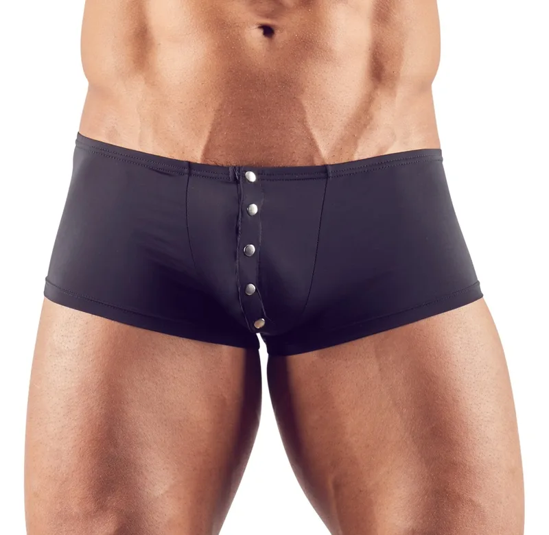 Svenjoyment Pants, transparent, elastisch, mit Druckknopfleiste