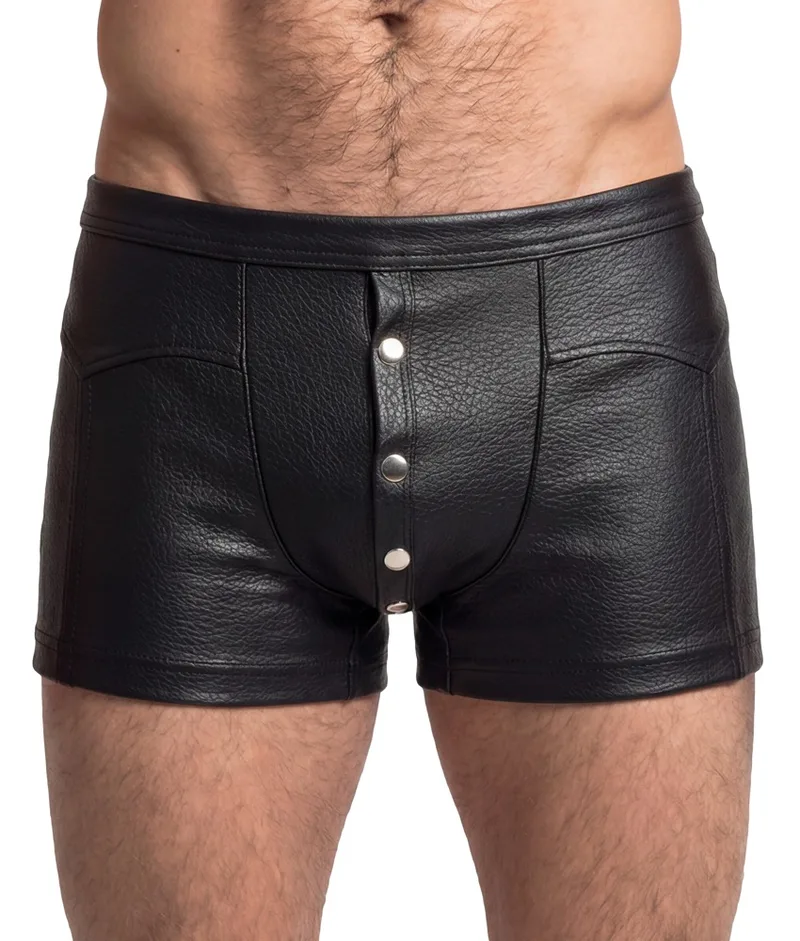Svenjoyment Pants aus stilvollem Lederimitat