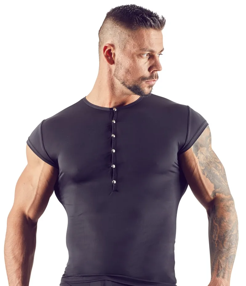 Svenjoyment Shirt aus dünner, elastischer Mikrofaser