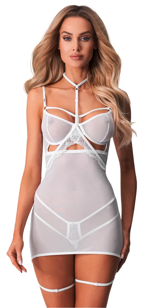 Obsessive Negligé „Arrowel“ mit Bügel-Cups