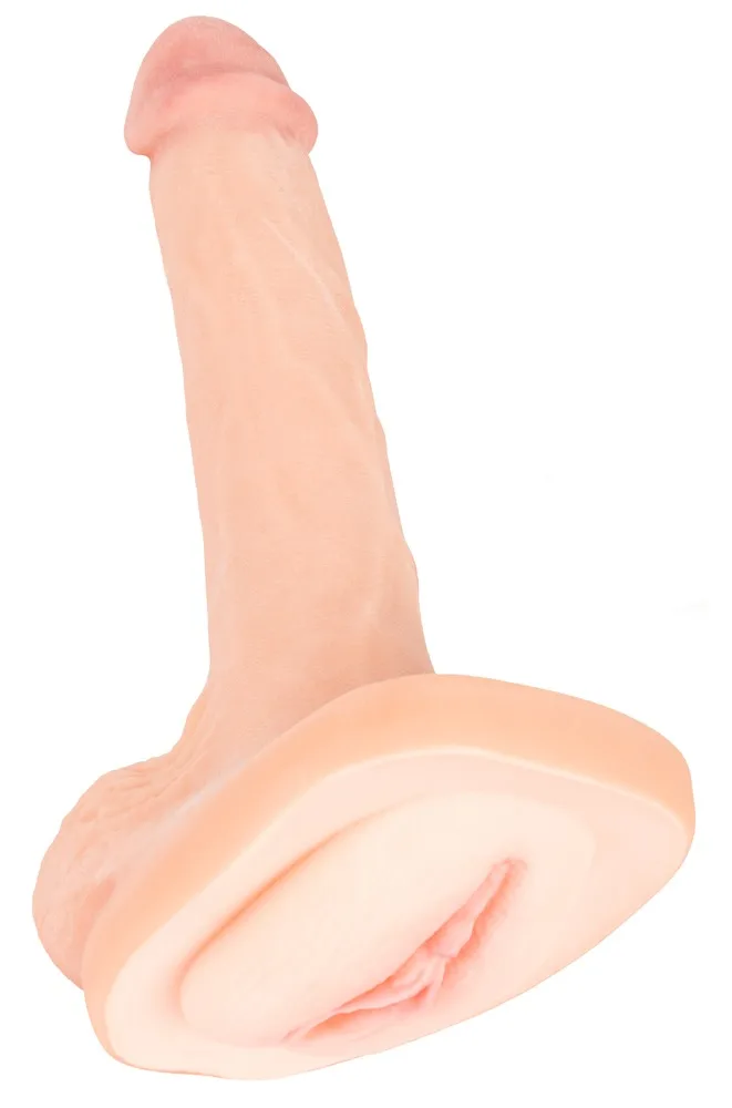 Nature Skin Dildo „3in1“ auch als Penisverlängerung und Masturbator